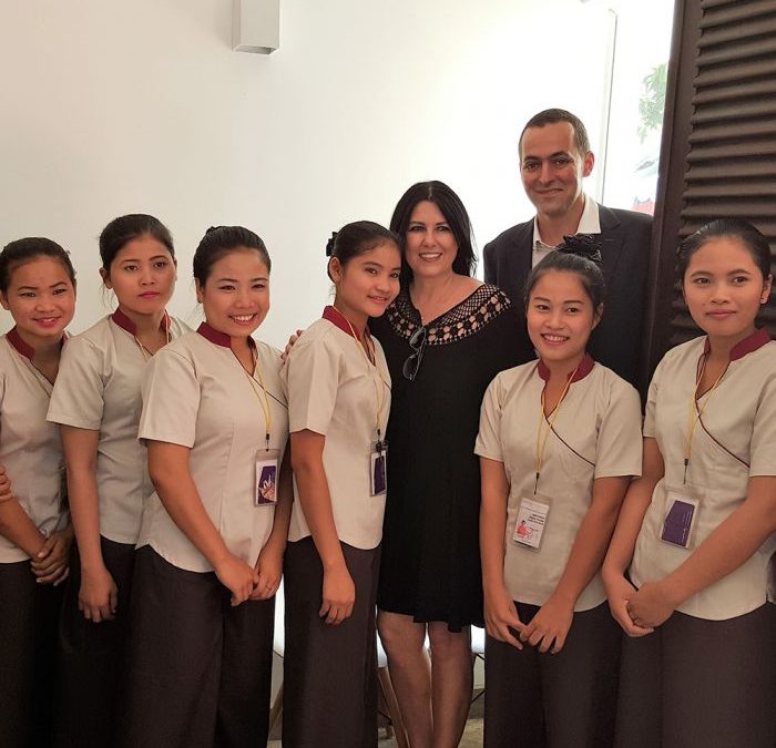 Nicolas Chesnier, Asia-Pacific ‎Regional Managing Director at Sisley, partner for the Beauty Therapy training